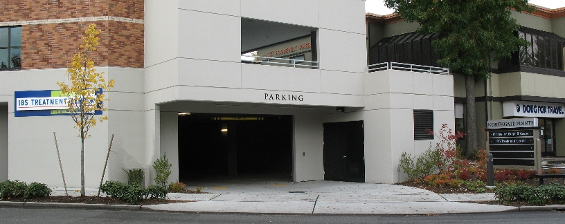 parking entrance
